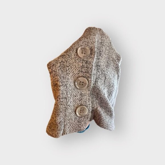 Women’s Lily Morgan 2XL Grey Knit Subtle Vertical Striped Sweater 18 20 2XL XXL - Picture 6 of 8